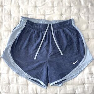 Women’s Nike Dri Fit running/athletic shorts, 2 tone blue/Navy, size sma…